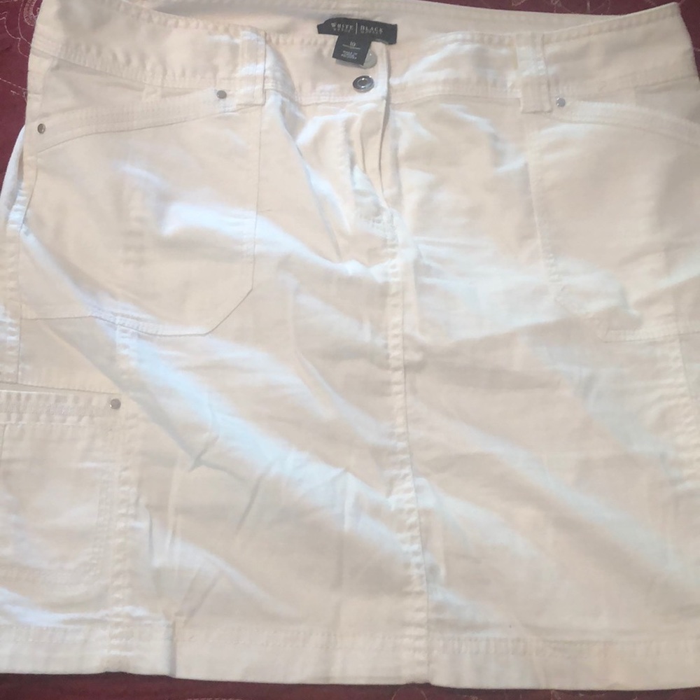 Size 10 white skirt